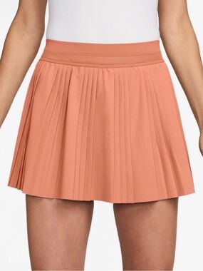 Nike Court Dri-FIT Advantage Ace Skirt Women-Apricot, Size Small, NWT